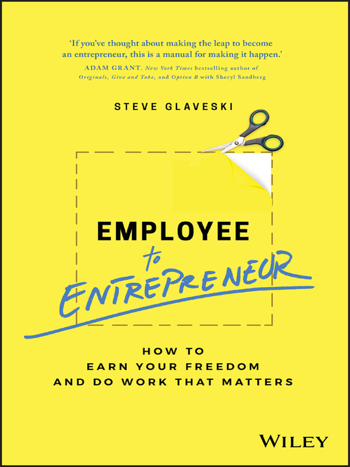 Title details for Employee to Entrepreneur by Steve Glaveski - Available